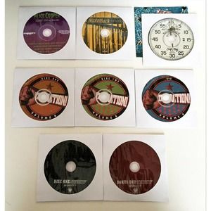 Lot 8 Rock CDs and DVDs Alice Cooper Nickelback